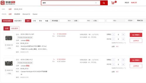華秋電子攜手嘉楠科技，共推勘智全系AI產品與軟件技術生態